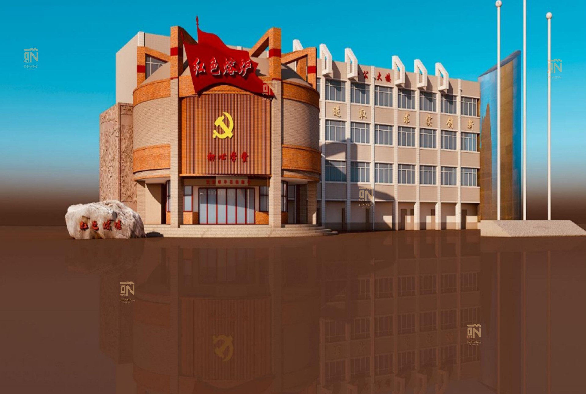 红色熔炉干部培养主题展馆