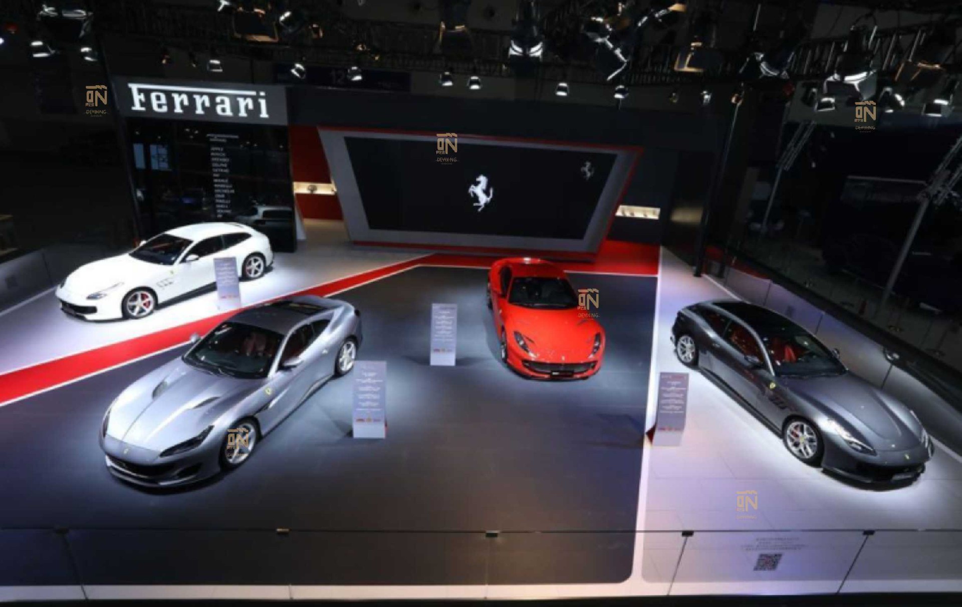 法拉利 2018 车展 中国·上海 400㎡
